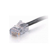 C2G 7ft Cat6 Non-booted Pln Cbl-blk (15294)