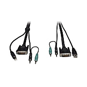 Tripp Lite Dvi / Usb / Audio Kvm Cable Kit, 10-ft. (P759010)