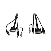 Tripp Lite Dvi / Usb / Audio Kvm Cable Kit, 15-ft. (P759015)