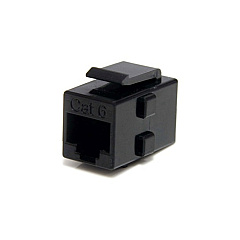 StarTech Cat 6 Rj45 Keystone Jack Network Coupler (C6KEYCOUPLER)