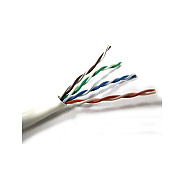 Weltron 1000ft White Cat5e Plenum 350mhz Utp Cmp (T2404L5EPWH)