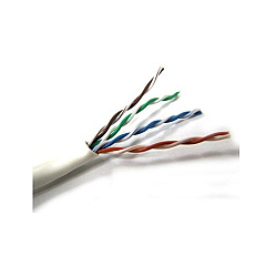 Weltron 1000ft White Cat5e Plenum 350mhz Utp Cmp (T2404L5EPWH)