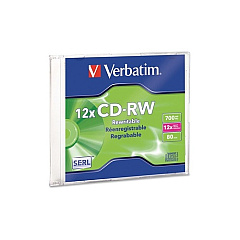 Verbatim Disccd-rw80minbrandedsurface700mb4x-12x (VER95161)