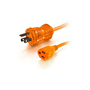 C2G 75ft 16awg Hsptl Pwr Cbl, 5-15p-5-15r Or (48062)