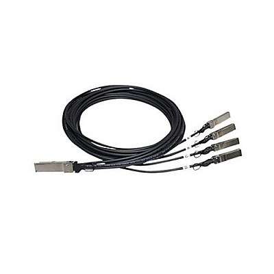 HP X240 Qsfp+ 4x10g Sfp+ 5m Dac Cable (JG331A)