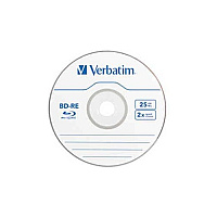 Verbatim Bd-re 25gb 2x Branded 10pk Spindle (43694)