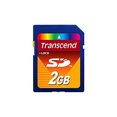 Transcend 2gb Secure Digital Card (TS2GSDC)