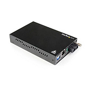 StarTech Gigabit Ethernet Sm Fiber Converter Sc (ET91000SM402)