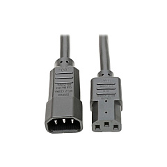 Tripp Lite 2ft Power Cord 15a 14awg C14 To C13 (P005002)