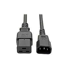 Tripp Lite 2ft Power Cord 15a 14awg C19 To C14 (P047002)