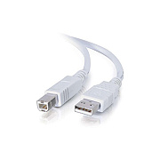 C2G 3m Usb A To B Cable White 2.0 (9.8ft) (13400)