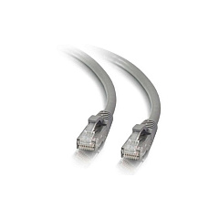 C2G 25ft Cat5e Snagless Ethernet Cable-gray (15211)