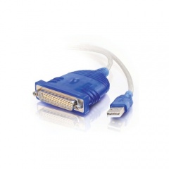 C2G 6ft Usb To Db25 Serial Adapter Cable (22429)