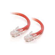 C2G 7ft Cat5e Non-boot Xover Utp Cbl-red (24510)