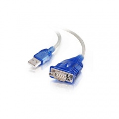 C2G 1.5ft Usb To Db9 Serial Adapter Cable (26886)