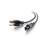 C2G 6ft 18 Awg 3-slot Laptop Power Cord (27400)