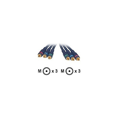 C2G 3 Ft Velocity Component Video Cable Blue (29112)