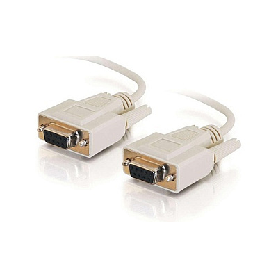 C2G 10 Ft Db9f/db9f Null Modem Cable Beige (03045)