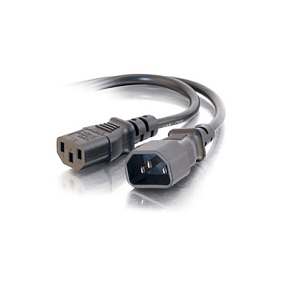 C2G 6ft 18 Awg Computer Power Extension Cord (03141)