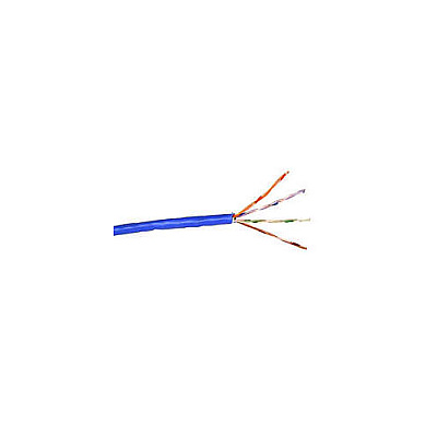 Belkin Cat5e Bulk Solid Cable Plenum 500ft Blue (A7L504500BLP)
