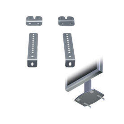 Peerless Univ Flat Panel Lockdown Kit, Blk (FLD-UNV)