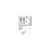 Peerless Sec Adpt Plt, Vesa 200 X 200, Blk (LCV400)