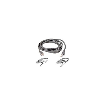Belkin 8ft Cat5e Snagless Patch Cable Gray (A3L79108S)