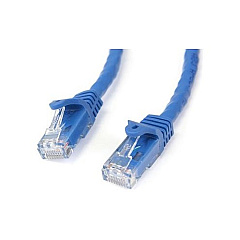 StarTech 10ft Cat6 Ethernet Cable Blue 100w Poe (N6PATCH10BL)