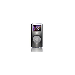 Belkin Ipod Nano Acrylic Case Clear/brushed Met (F8Z116)