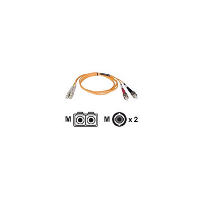 Tripp Lite 1m Duplex Mmf 50 Fiber Cable Lc/st 3ft (N51801M)
