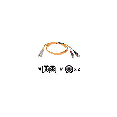 Tripp Lite 15m Duplex Mmf 50 Fiber Cable Lc/st 50ft (N51815M)