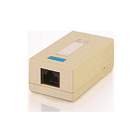 C2G 1-port Cat5e Surface Mount Box White (03835)