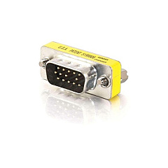 C2G Hd15 M/m Mini Gender Changer (20686)