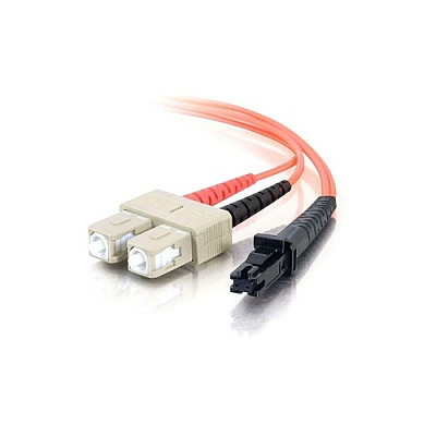 Leviton C2g 1m Mtrj-sc 62.5/125 Fiber-org (33145)