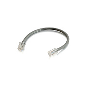 C2G 25ft Cat5e Nonboot Cbl 100pk-gry (24385)