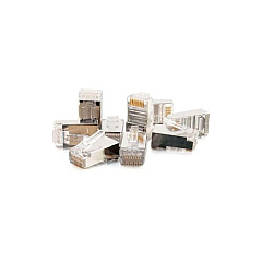C2G 50pk Cat5e Mod Plug - Rnd Solid Shielded (27578)