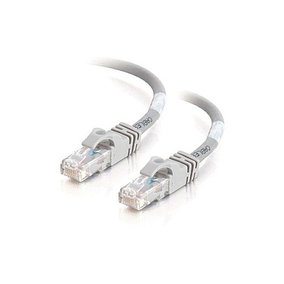 C2G 10ft Cat6 Snagless Xover Utp Cbl-gry (27823)