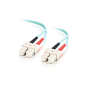 Leviton C2g 5m Sc-sc 10g Om3 Mm Fiber-aqua (33060)