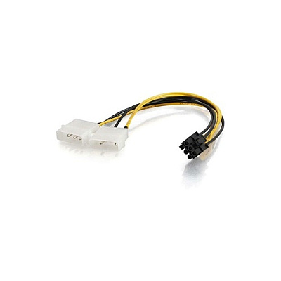 C2G Atx Power 6-pin To (2) 4-pin Pci Adapter (35522)
