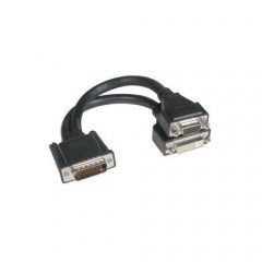C2G 9in Lfh-59 Male To Dvi-i + Vga F Cable (38066)