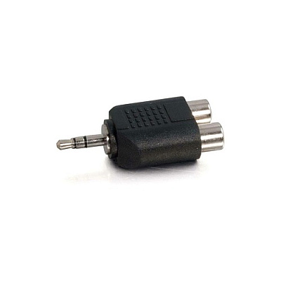 C2G 3.5mm Male To (2) Rca Female Adapter (40645)