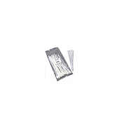 C2G 50pk 7.75in Reusable Cable Ties White (43044)