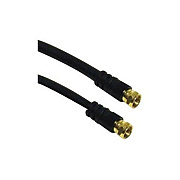 C2G 6ft F-type Rg6 Coaxial Video Cable Black (29132)
