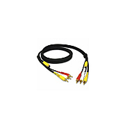 C2G 50ft 4-in-1 Rca/s-video Cable Black (29156)