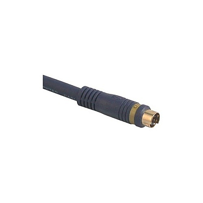 C2G 75ft Velocity S-video Interconnect Blue (29162)