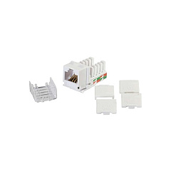 C2G Cat6 Rj45 Utp Keystone Jack - White (29311)