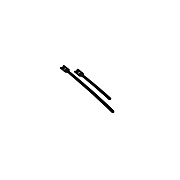 C2G 10pk 12in Screw-mount Velcro Cable Ties (29851)