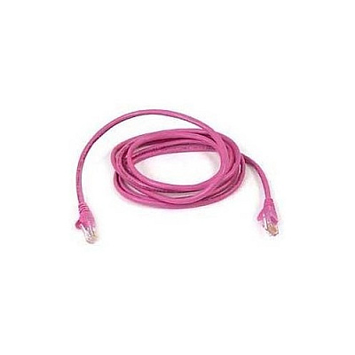 Belkin 25ft Cat6 Snagless Patch Cable Pink (A3L98025PNKS)