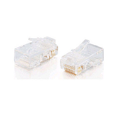 C2G 100pk Rj45 8x8 Mod Plug Flat Stranded (01949)