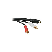 C2G 50ft S-video + Rca Audio Cable (02325)